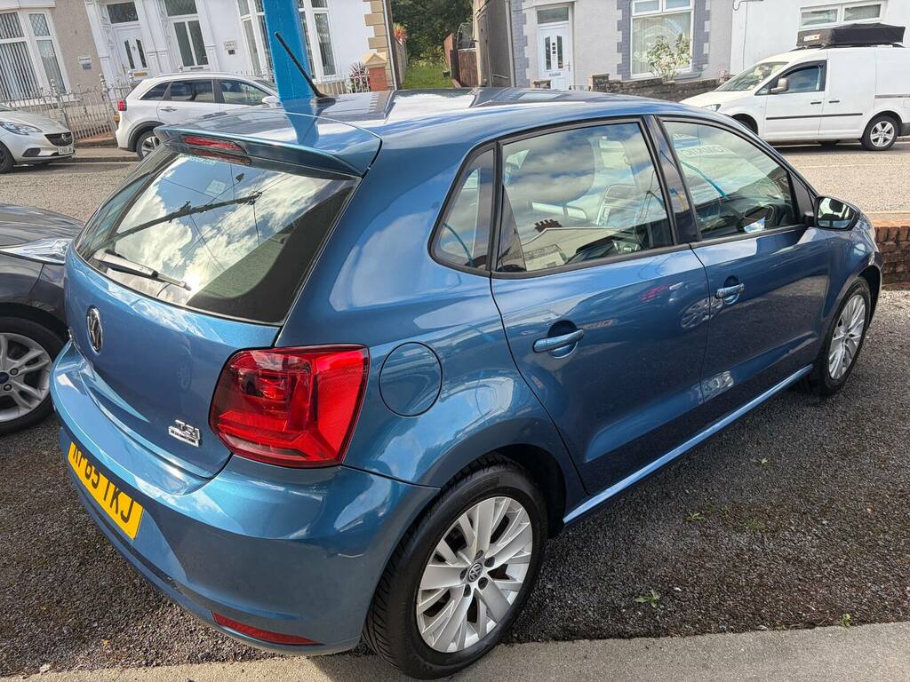 Volkswagen Polo 1.2 Tsi Se Dsg Blue #4