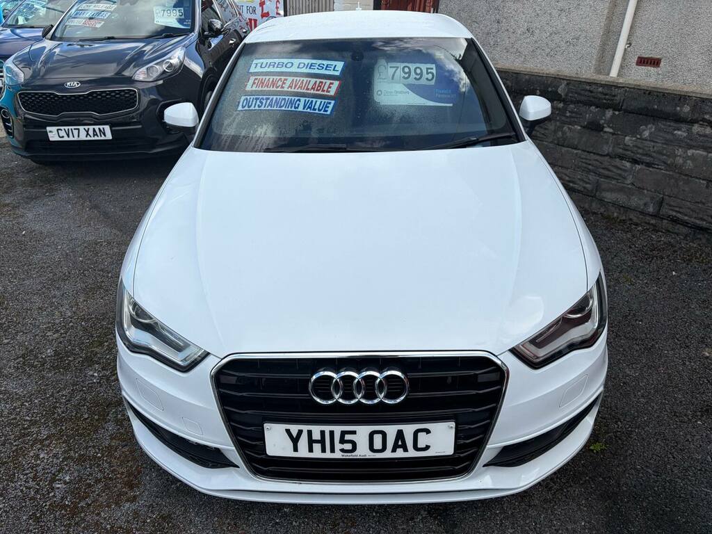 Audi A3 2.0 Tdi S Line White #2