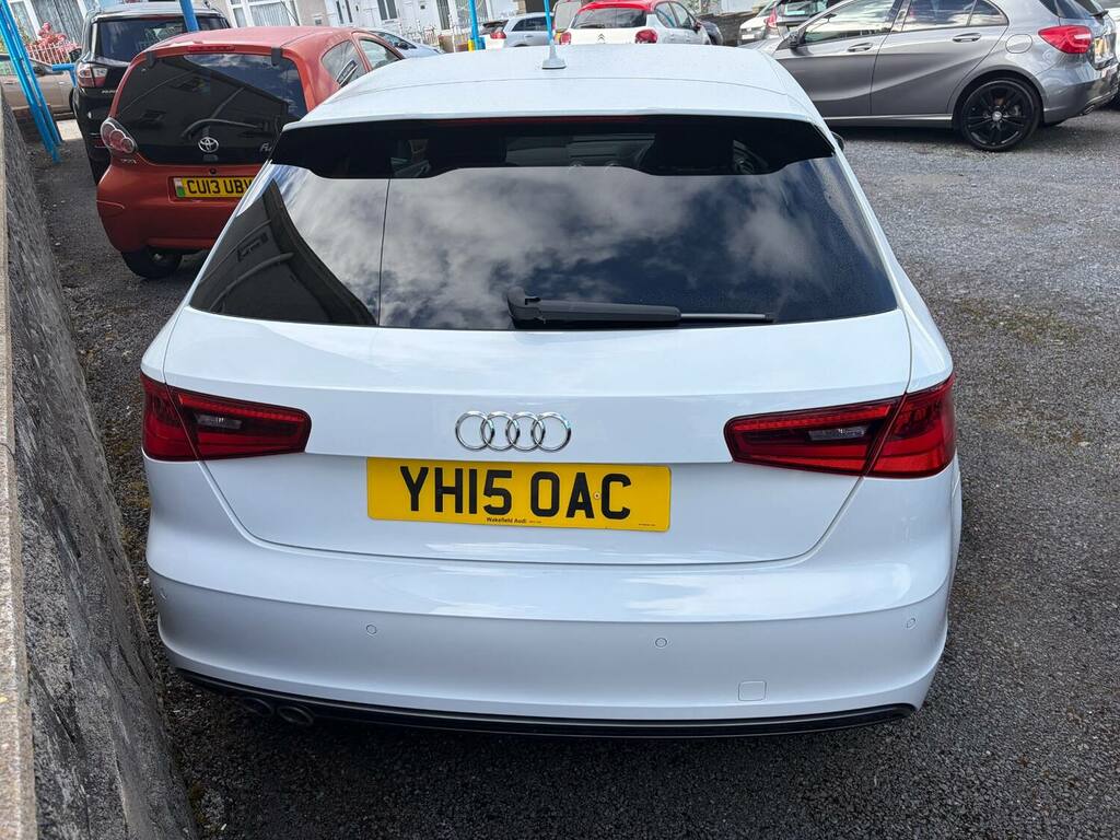 Audi A3 2.0 Tdi S Line White #5