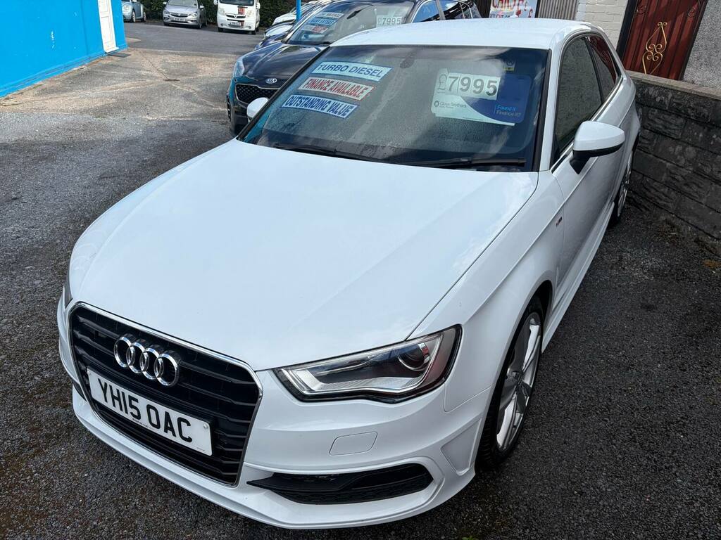 Audi A3 2.0 Tdi S Line White #3