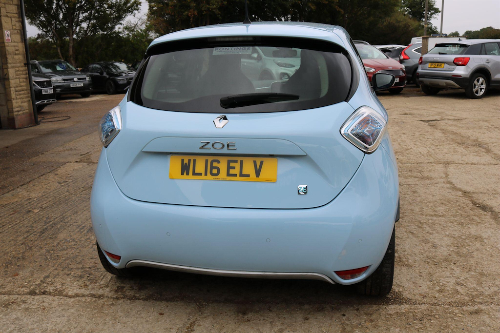 Renault Zoe Dynamique Nav White #8