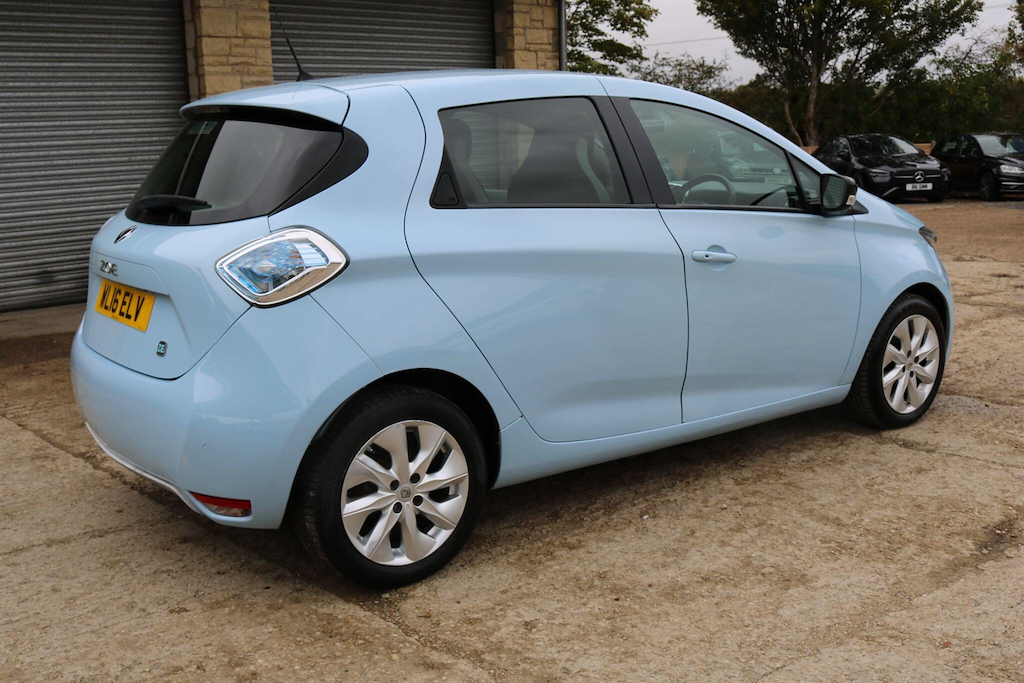 Renault Zoe 22Kwh Dynamique Nav Battery Lease Blue #6