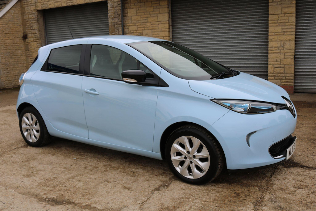 Renault Zoe 22Kwh Dynamique Nav Battery Lease Blue #2
