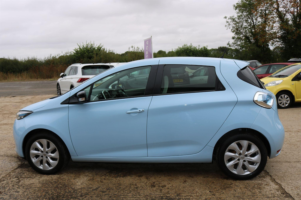 Renault Zoe Dynamique Nav White #12