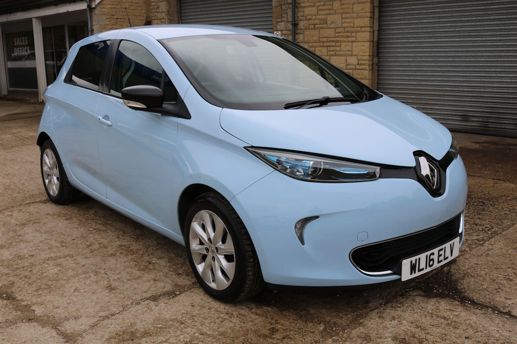 Renault Zoe 22Kwh Dynamique Nav Battery Lease Blue