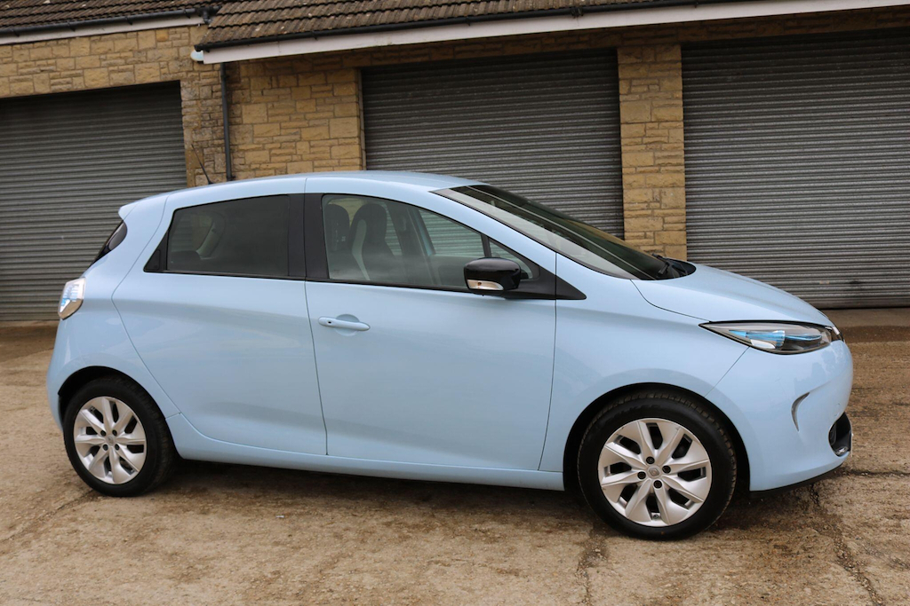 Renault Zoe 22Kwh Dynamique Nav Battery Lease Blue #3