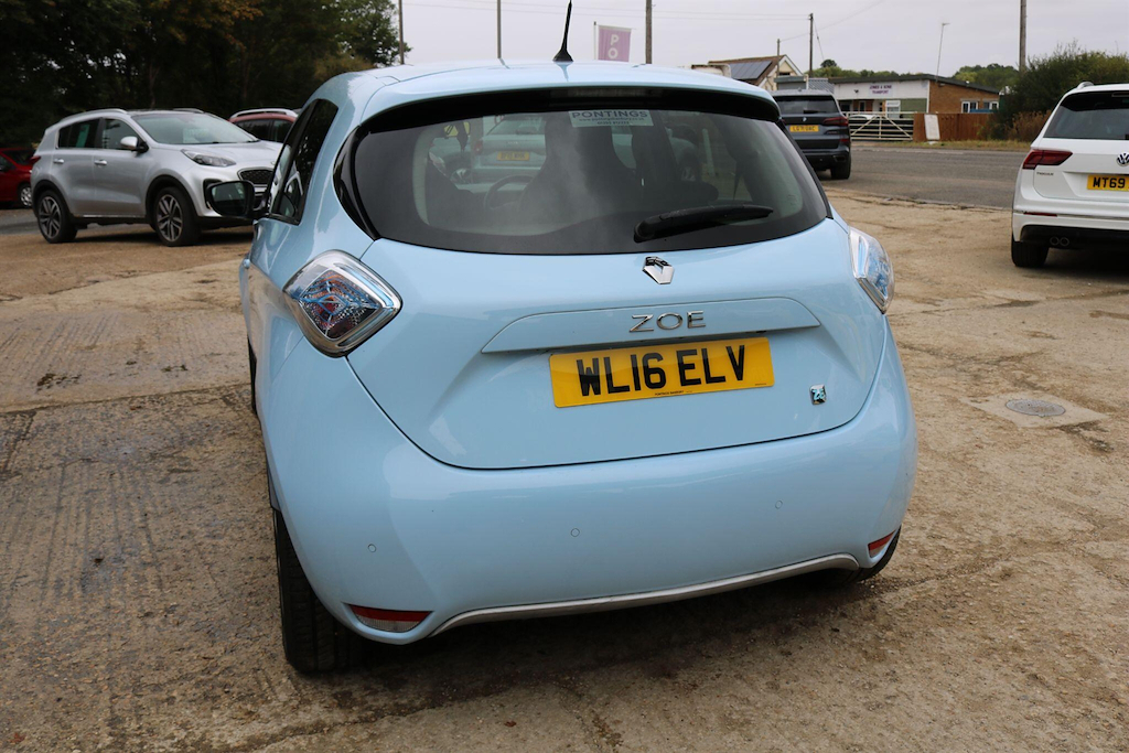 Renault Zoe Dynamique Nav White #9