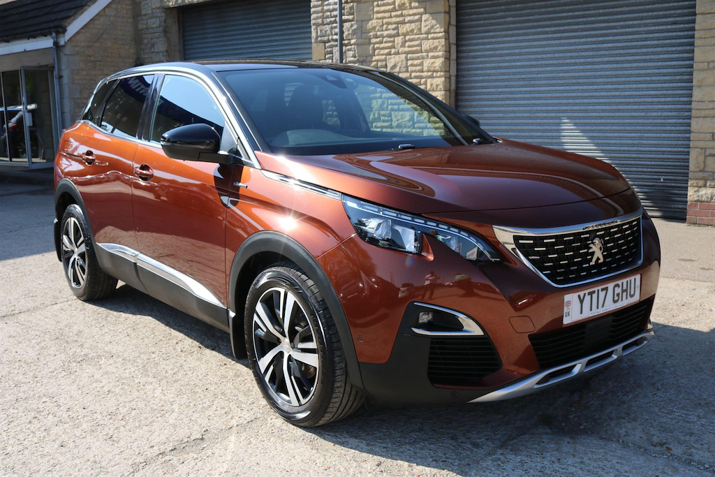 Peugeot 3008 1.6 Bluehdi Gt Line Suv Euro 6 Brown