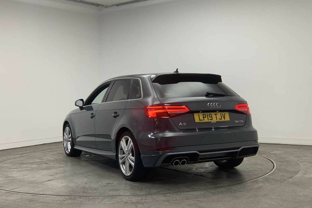 Audi A3 S Line 35 Tdi 150 Ps S Tronic - 2019 Grey #3