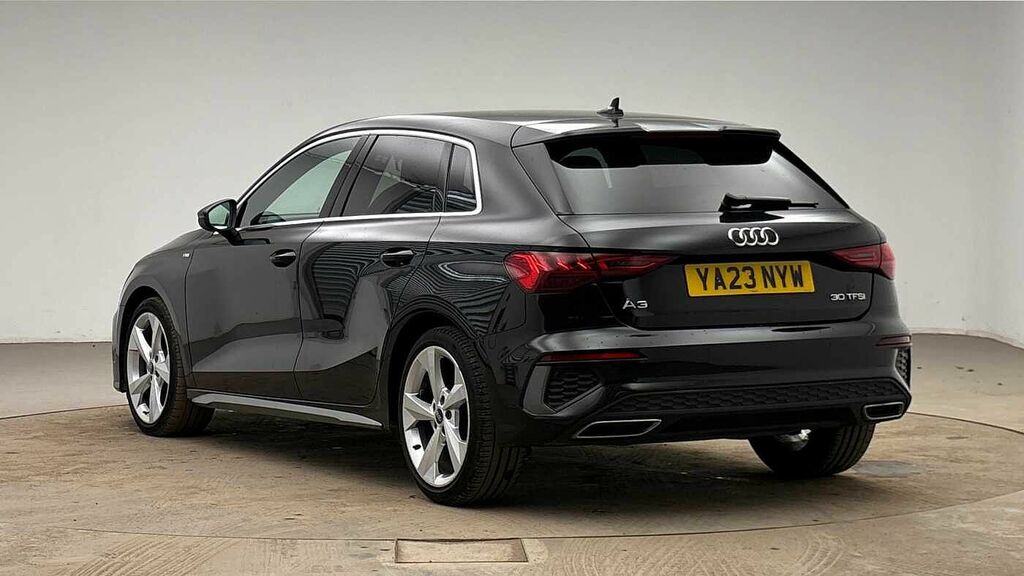 Audi A3 S Line 30 Tfsi 110 Ps 6-Speed - 2023 YA23NYW Black #2