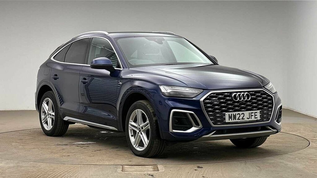 Audi Q5 S Line 45 Tfsi Quattro 265 Ps S Tronic Blue