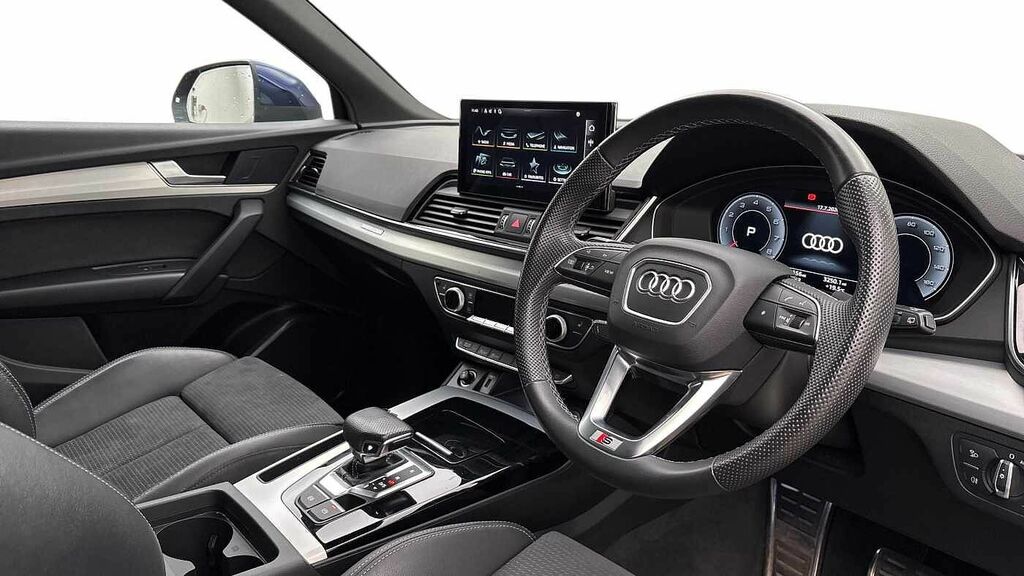 Audi Q5 S Line 45 Tfsi Quattro 265 Ps S Tronic Blue #6