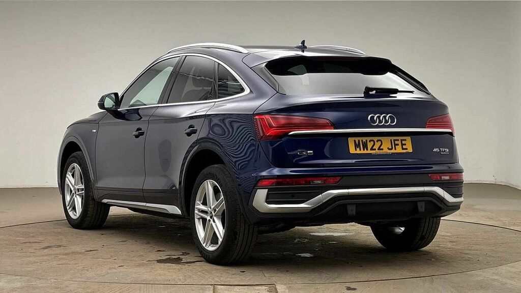 Audi Q5 S Line 45 Tfsi Quattro 265 Ps S Tronic Blue #3