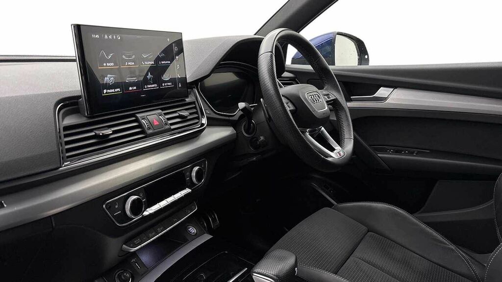 Audi Q5 S Line 45 Tfsi Quattro 265 Ps S Tronic Blue #2