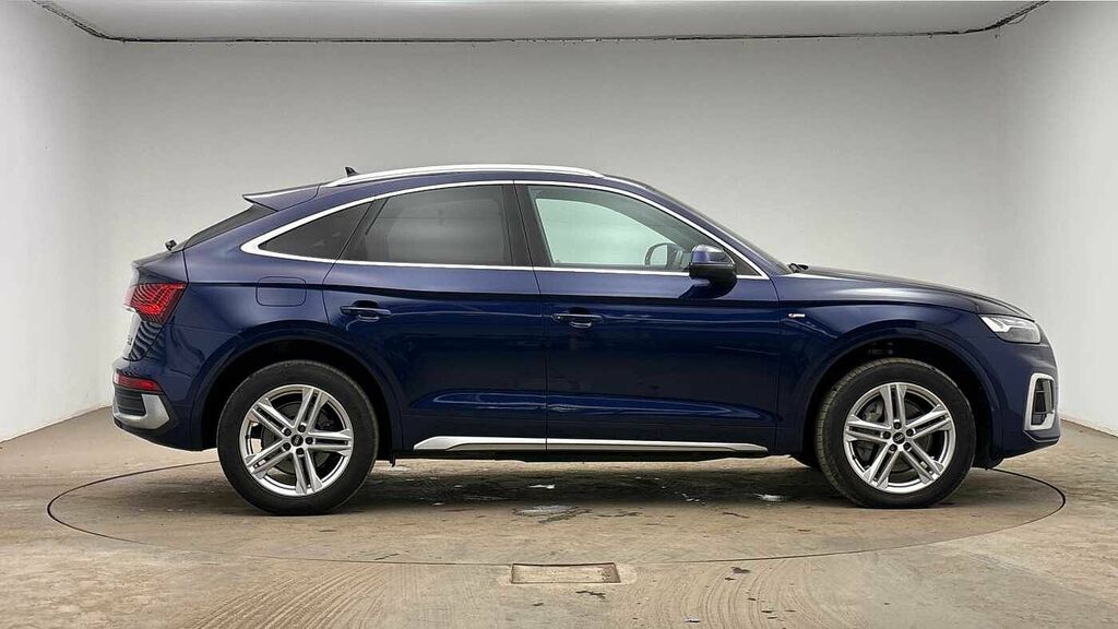 Audi Q5 S Line 45 Tfsi Quattro 265 Ps S Tronic Blue #4