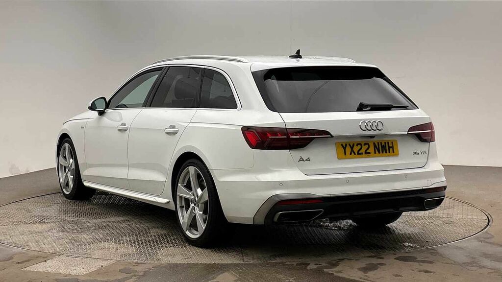 Audi A4 Avant Avant S Line 35 Tdi 163 Ps S Tronic White #4
