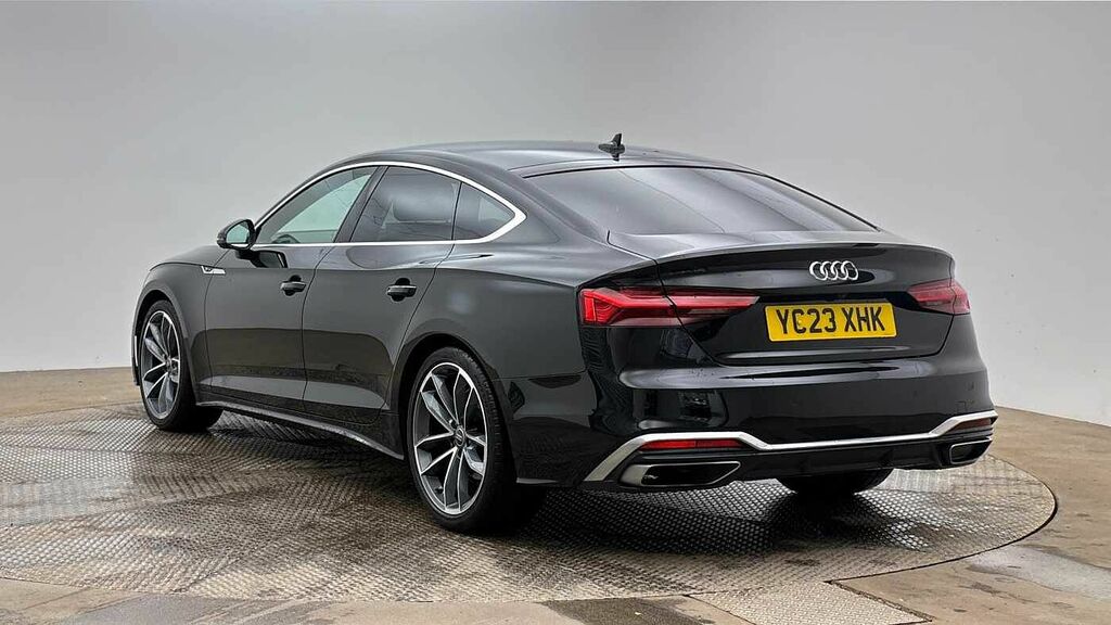 Audi A5 S Line 35 Tdi 163 Ps S Tronic Black #4