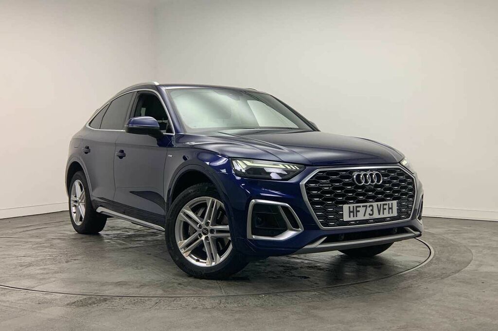Audi Q5 My23.5 S Line 40 Tdi Quattro 204 Ps S Tronic - 202 Blue