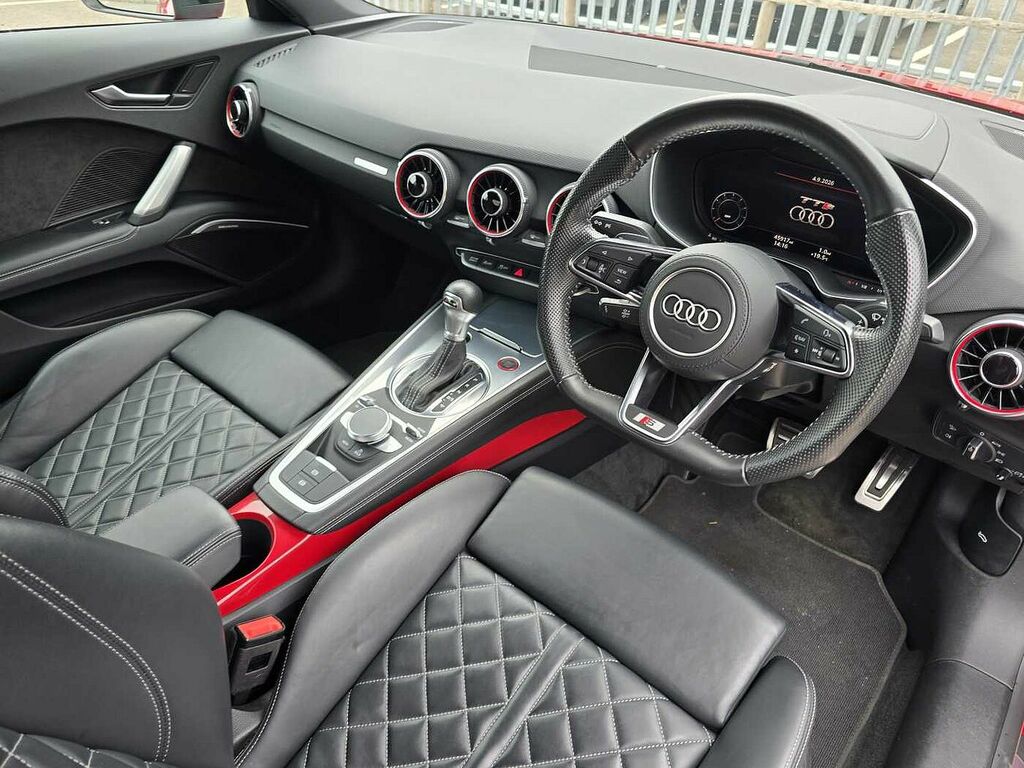Audi TT S Coup- Black Edition Tfsi 320 Ps S Tronic - 2021 Red #6