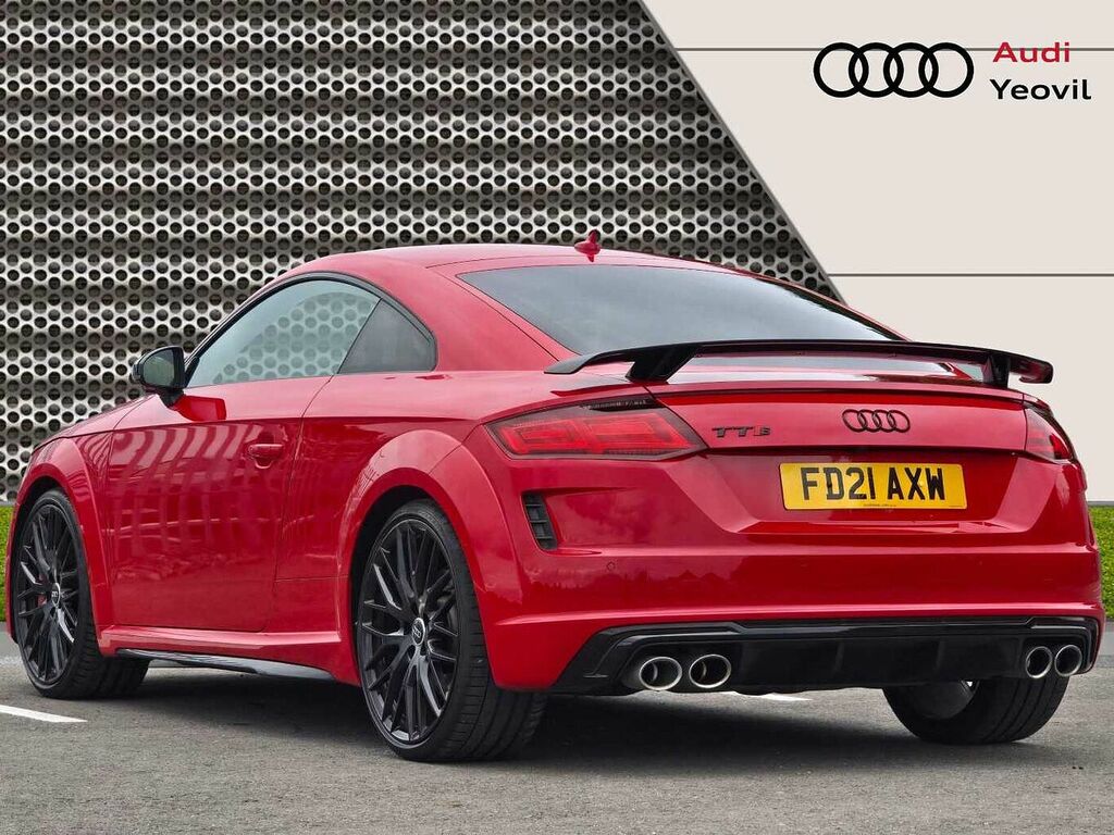 Audi TT S Coup- Black Edition Tfsi 320 Ps S Tronic - 2021 Red #3