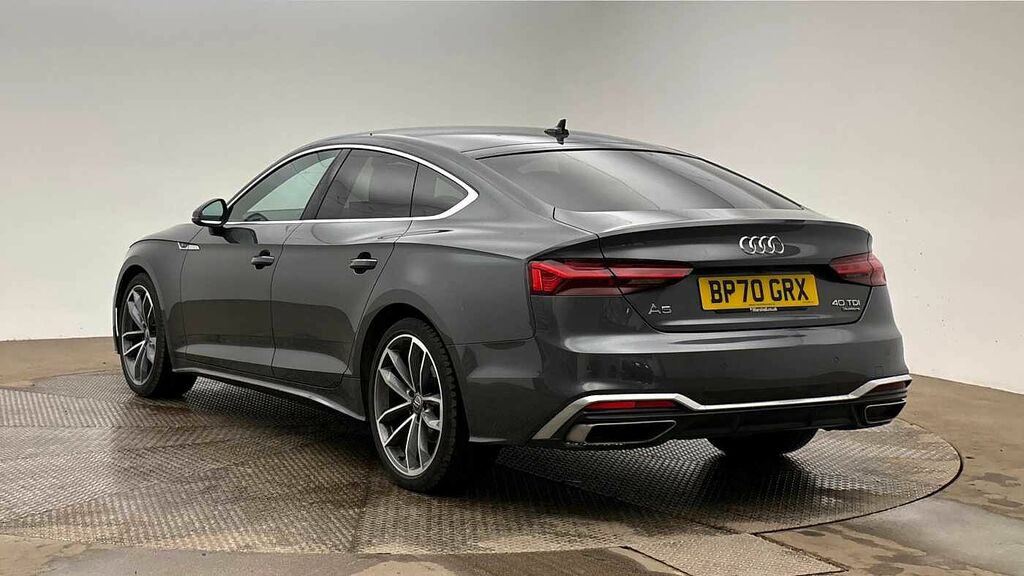 Audi A5 S Line 40 Tdi Quattro 190 Ps S Tronic Grey #3