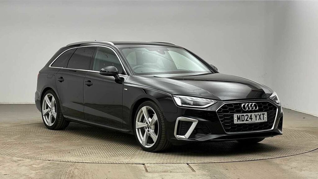 Audi A4 Avant A4 Black Edition 40 Tdi Mhev Q Blue #1