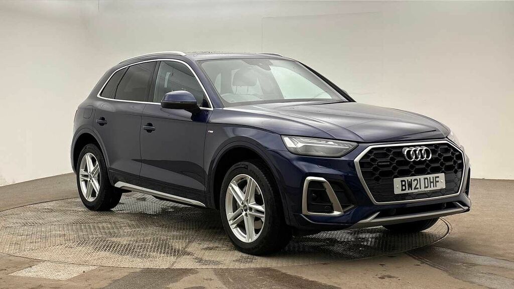 Audi Q5 S Line 40 Tdi Quattro 204 Ps S Tronic Blue