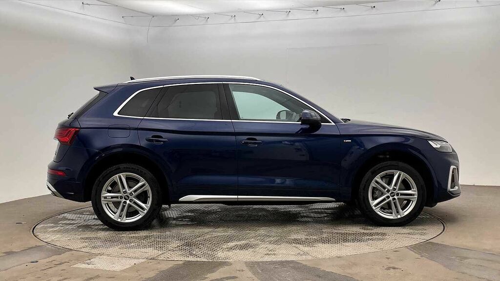 Audi Q5 S Line 40 Tdi Quattro 204 Ps S Tronic Blue #4