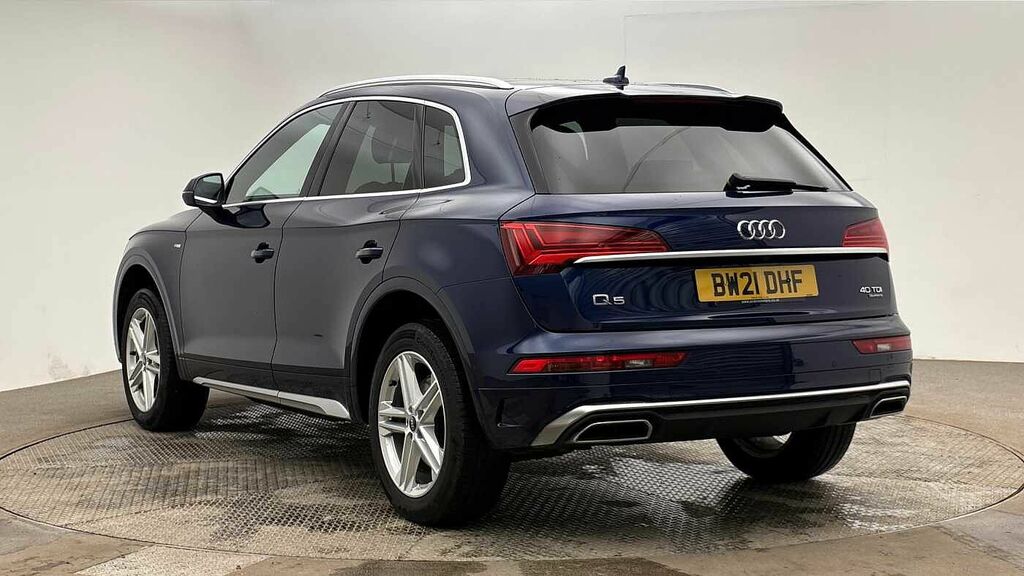 Audi Q5 S Line 40 Tdi Quattro 204 Ps S Tronic Blue #3