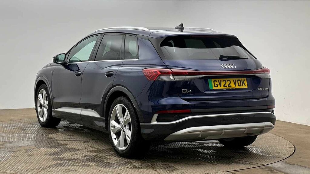 Audi Q4 E Tron S Line 35 125,00 Kw Blue #4