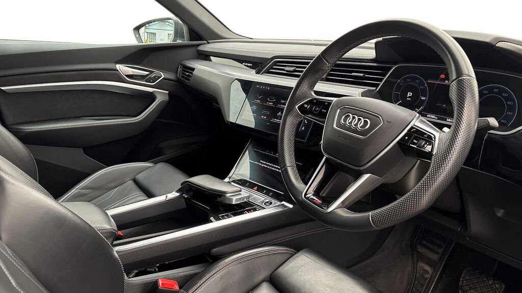 Audi E-tron 55 S Line Sportback Quattro 95Kw White #7