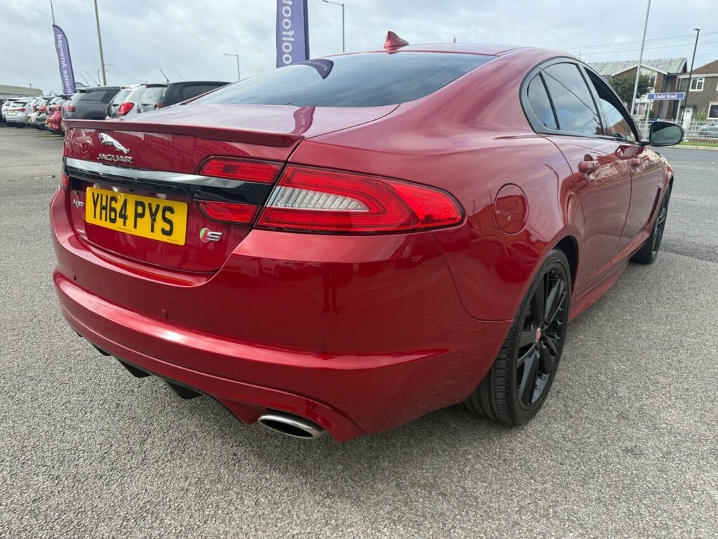 Jaguar XF Red #7