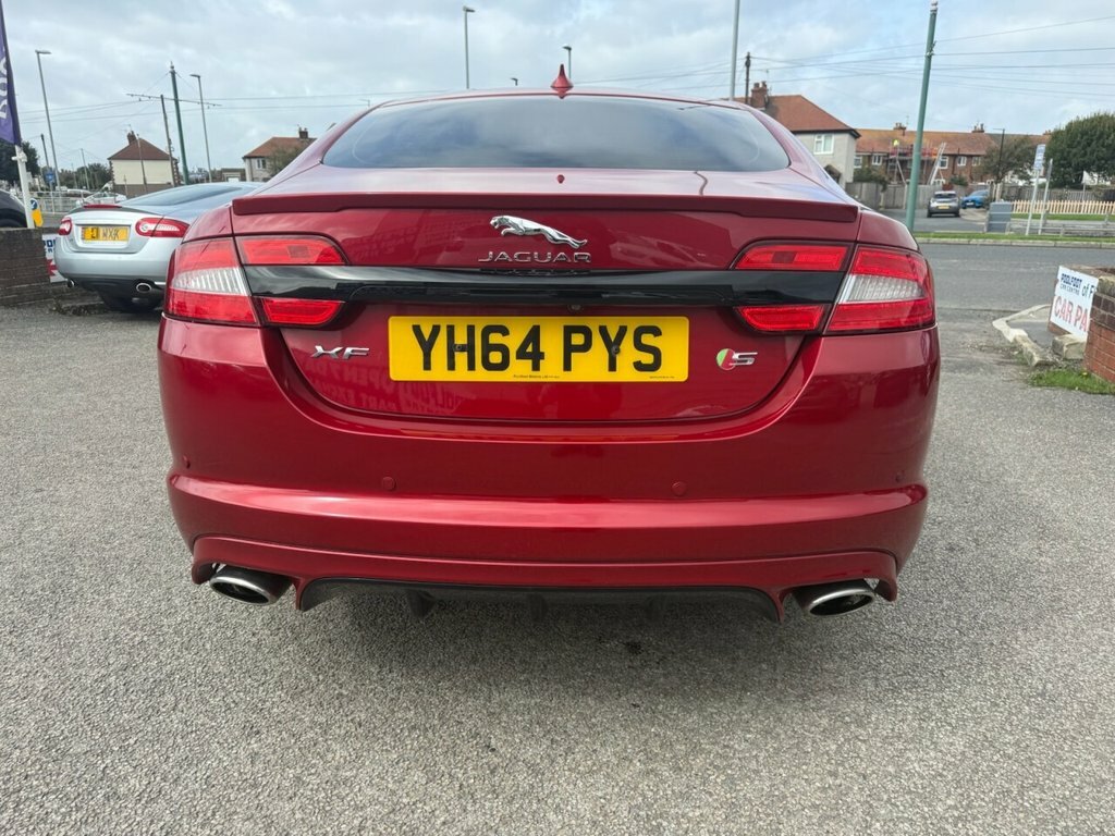 Jaguar XF Red #8