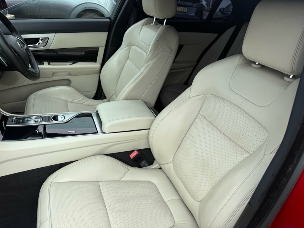 Jaguar XF Red #22