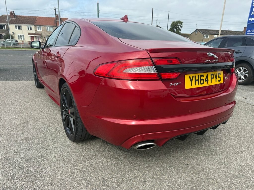 Jaguar XF 3L Premium Luxury Red #5