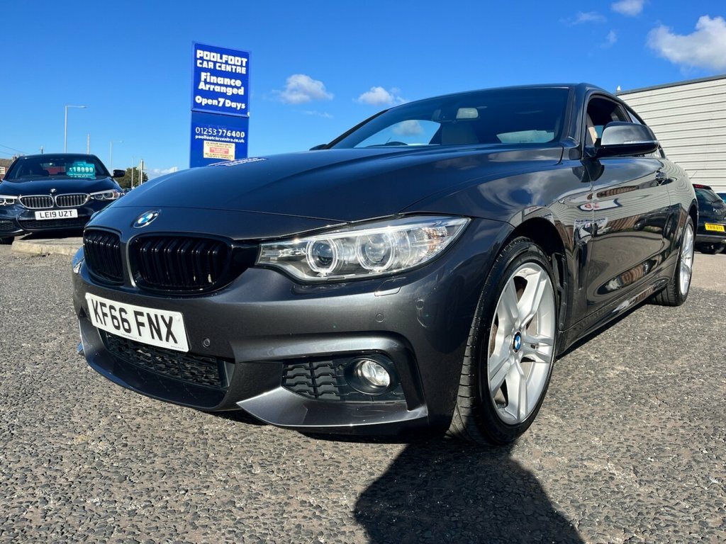 BMW 4 Series Gran Coupe 2L M Sport Grey