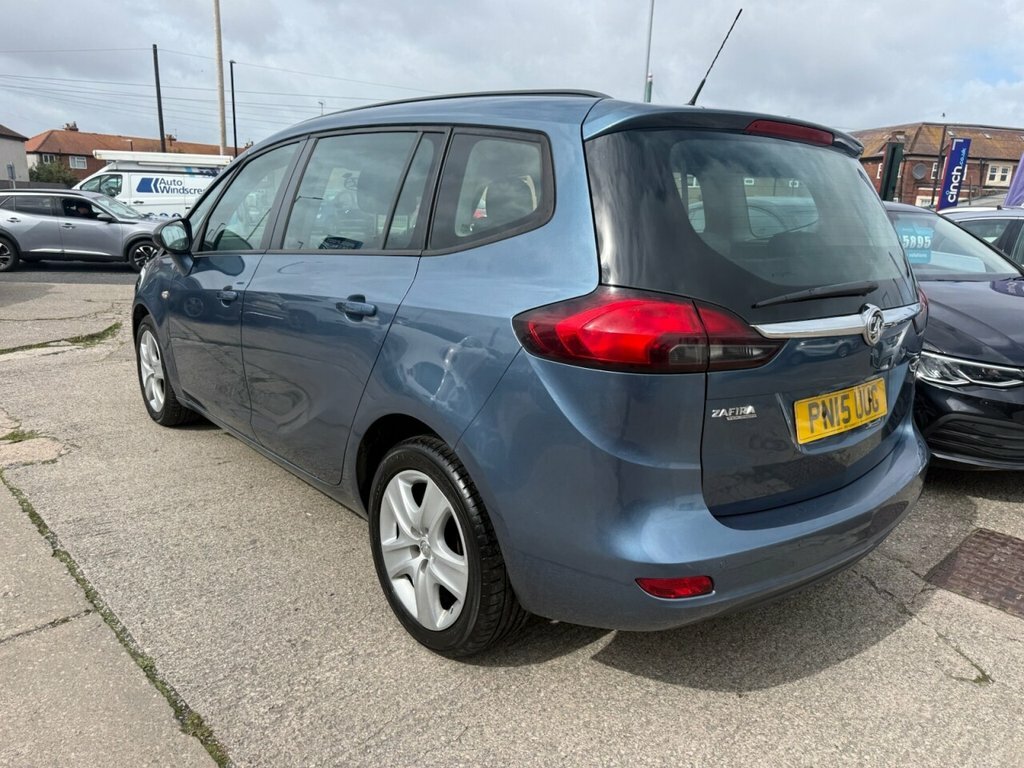 Vauxhall Zafira Tourer 1.4L Exclusiv Blue #2