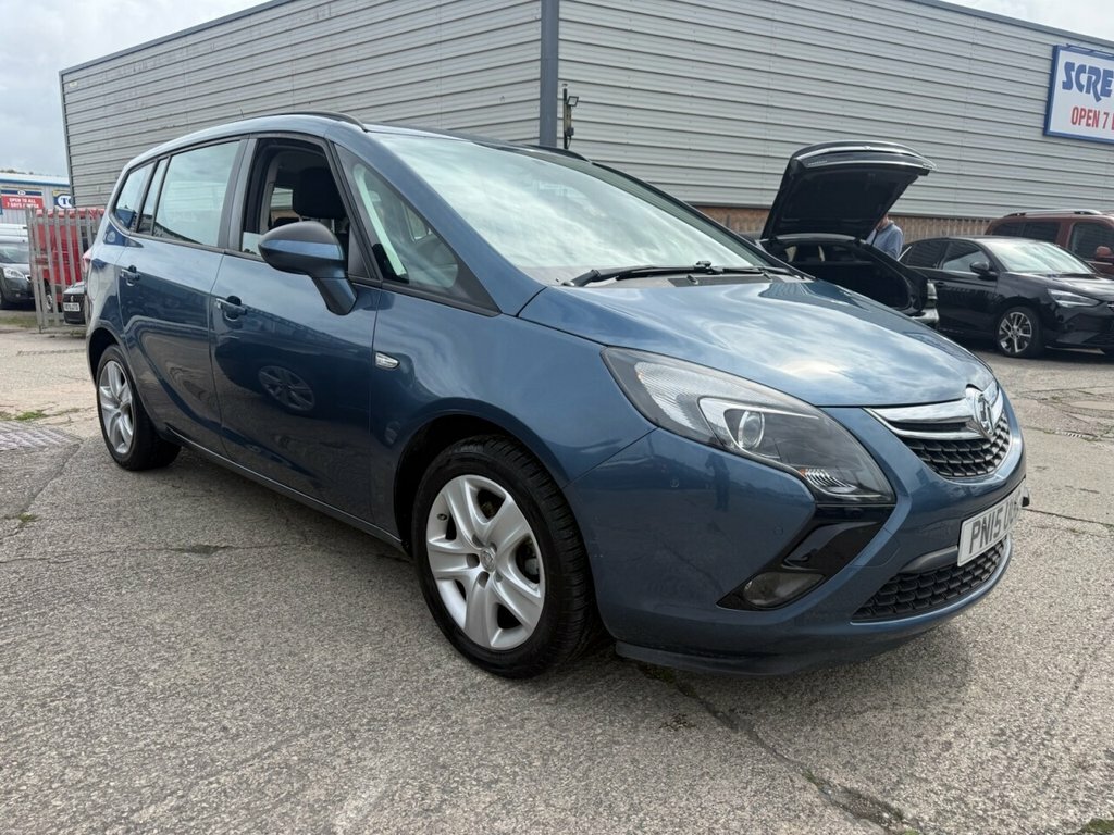 Vauxhall Zafira Tourer 1.4L Exclusiv Blue