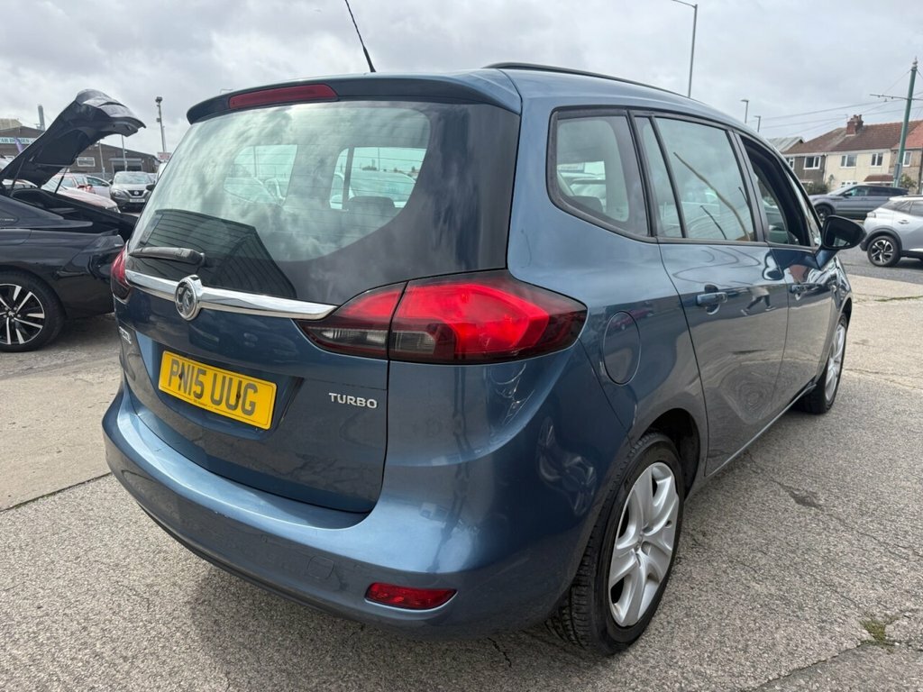 Vauxhall Zafira Tourer 1.4L Exclusiv Blue #4