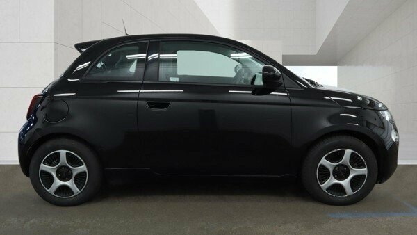Fiat 500E Hatchback Black #5