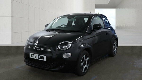 Fiat 500E Hatchback Black #2