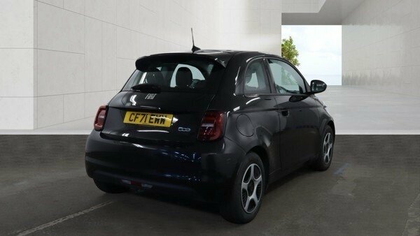 Fiat 500E Hatchback Black #4