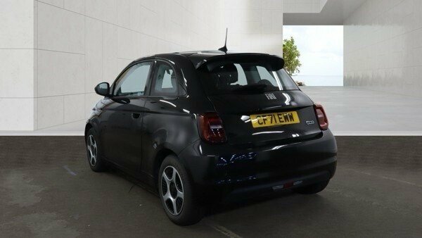 Fiat 500E Hatchback Black #3