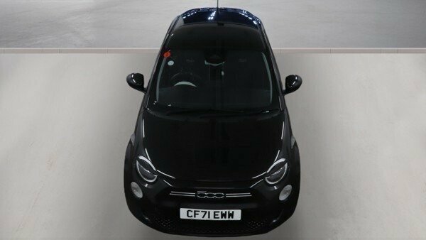 Fiat 500E Hatchback Black #6
