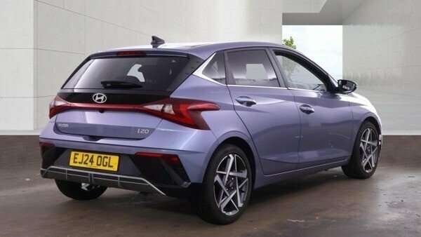 Hyundai I20 1L Ultimate Blue #4