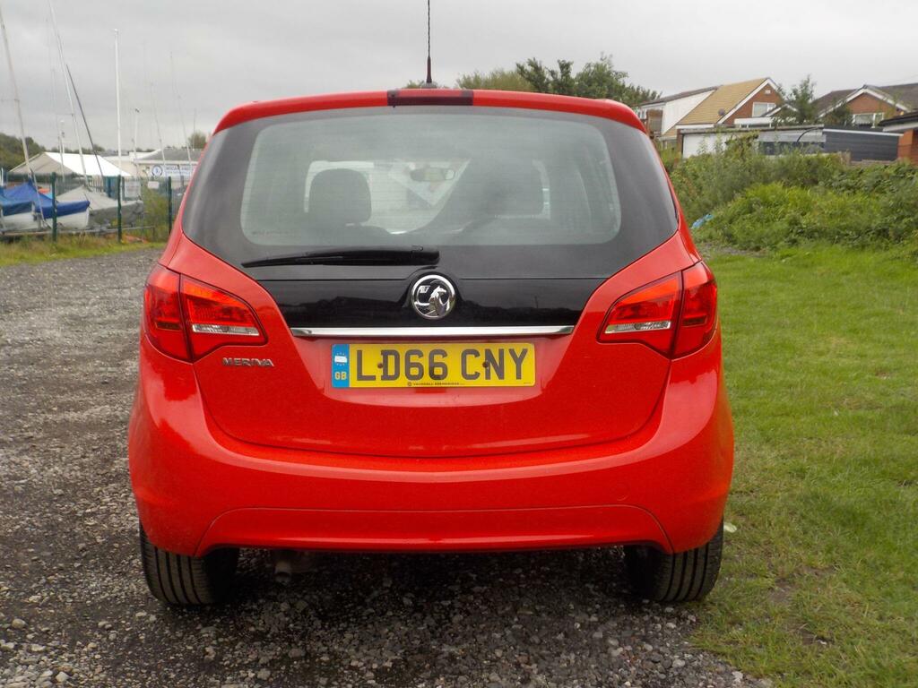 Vauxhall Meriva 1.4I Life Euro 6 Red #4