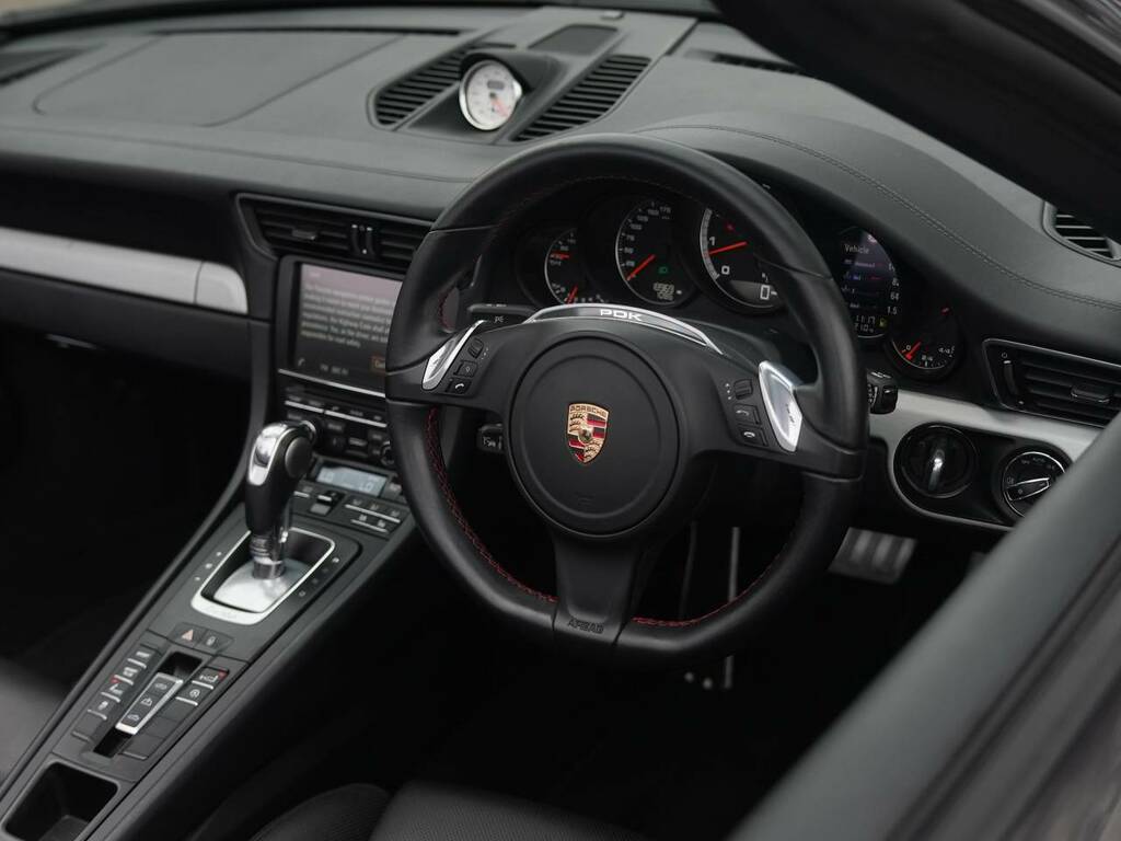 Porsche 911 Turbo S Cabriolet Black #4