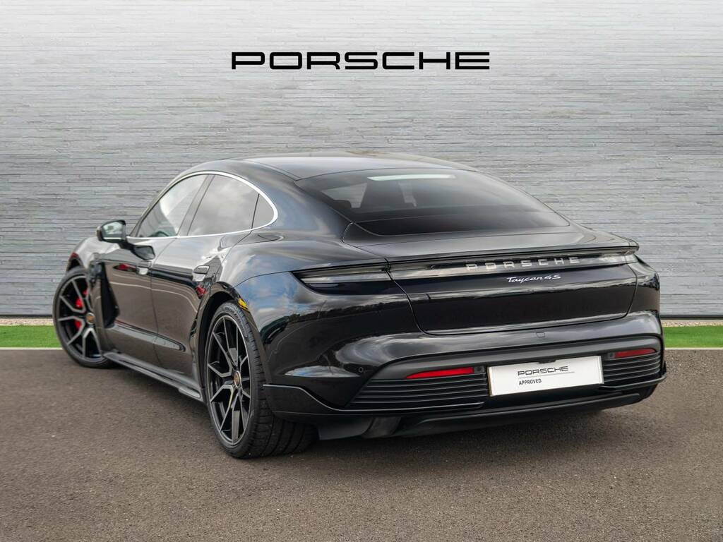 Porsche Taycan 4S Black #3
