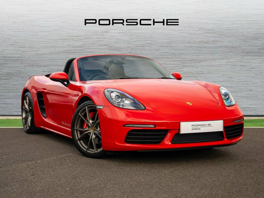 Porsche 718 Boxster S Red