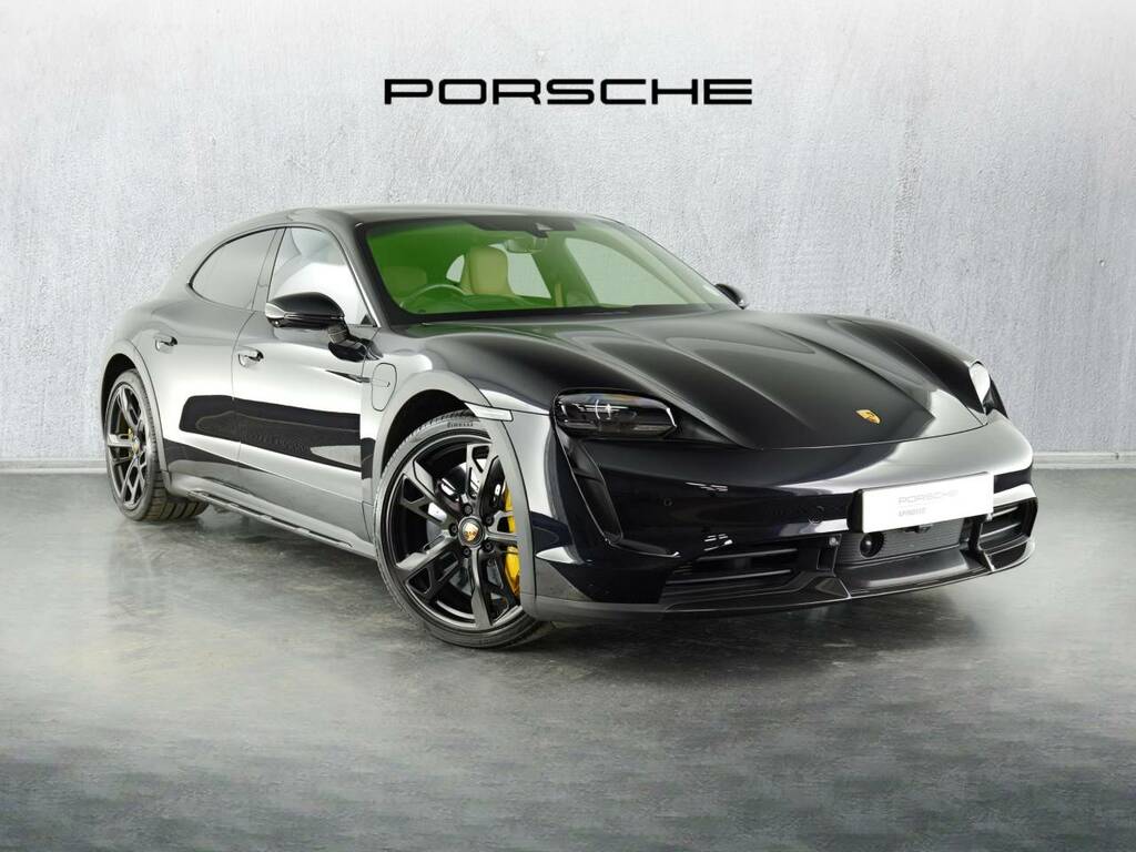 Porsche Taycan Turbo S Cross Turismo Black